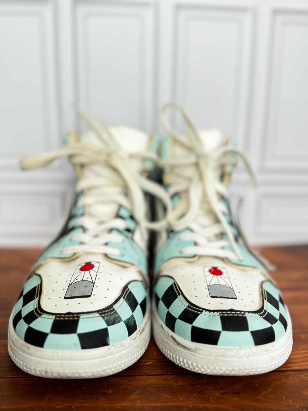 Costum Demon Slayer High-Top Anime-Inspired Sneakers - Picture 5 of 8